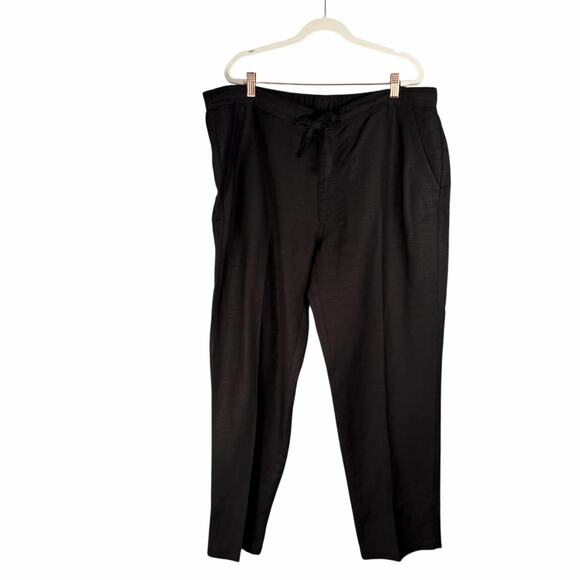 Cubavera Chino Pants Mens XL Linen Rayon Blend Casual Travel Beachy 33" Inseam - Picture 1 of 9